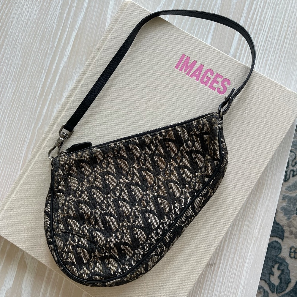 Christian Dior Mini Monogram Saddle Bag